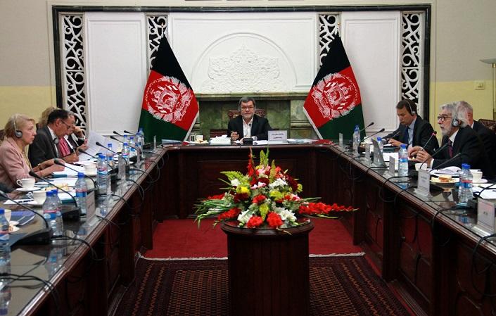 نشست مشترک نمایندگان جامعه بین المللی، حکومت و نهادهای خبرنگاری افغانستان برگزار شد