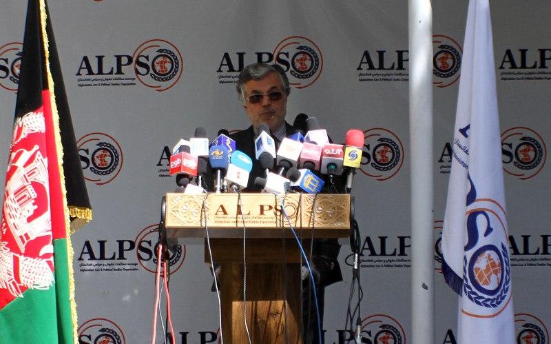 Mohammad Yonuse Qanoni speaks in ALPS, Kabul