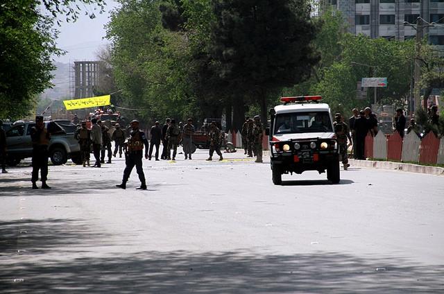 Kabul blasts image