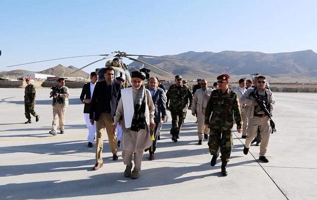 President Ghani in Paktia to inaugurate several projects