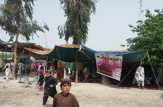 Helmand’s Nawa district residents also erect peace tent