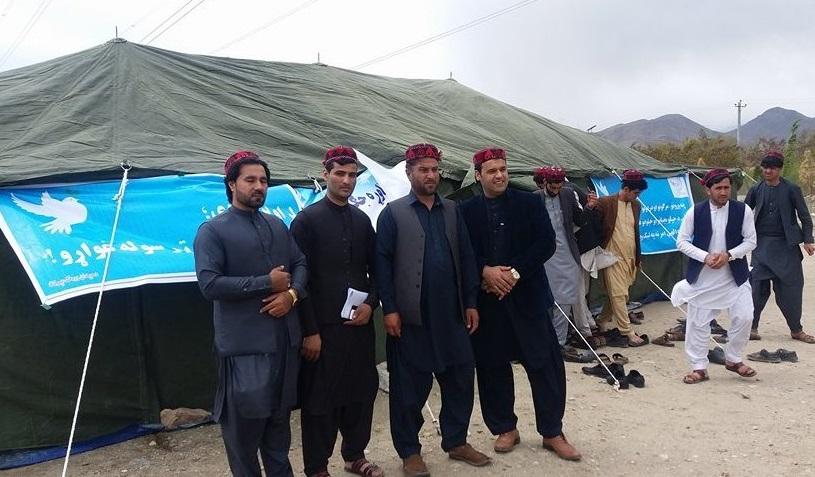 Peace tent set up in Maidan Wardak as well