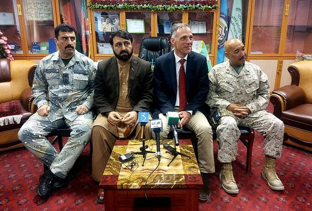 NATO’s civilian rep, Helmand governor