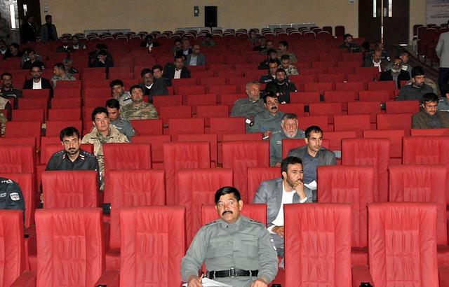Police officers exam, Kabul