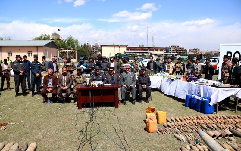 Kabul police chief press conference