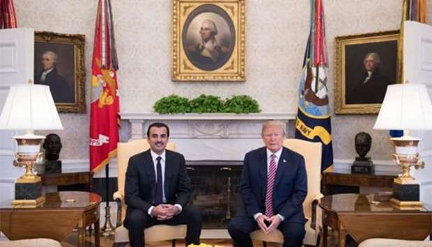 ټرمپ: قطر د ترهګرو له مالي ملاتړه لاس اخيستى