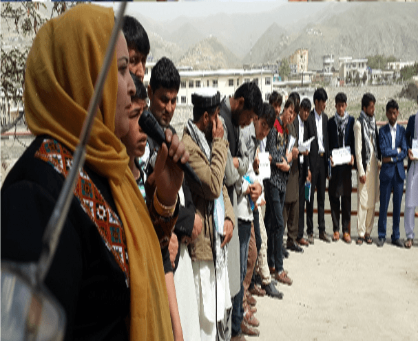 فعالان مدنى بدخشان از تحصن باشندگان هلمند حمايت کردند