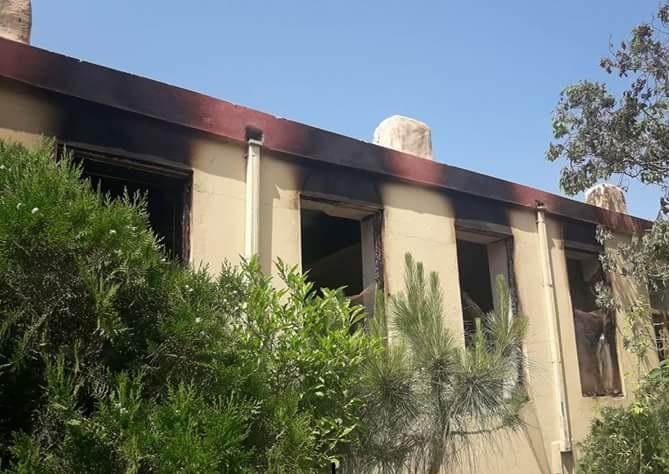 Girls high school partially torched in Nangarhar