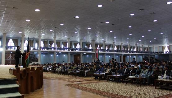 در کابل به حمایت از “خیمه های صلح” گردهمایی شد