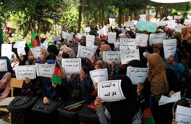 Protest of Said Jamaludin institute students, Kabul