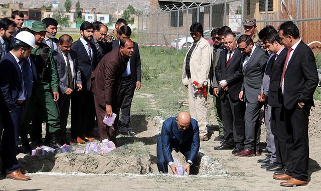 Inauguration ceremony of big complex, Kabul