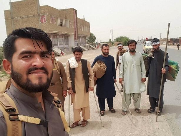 Demanding peace, Helmand activists start walk to Kabul