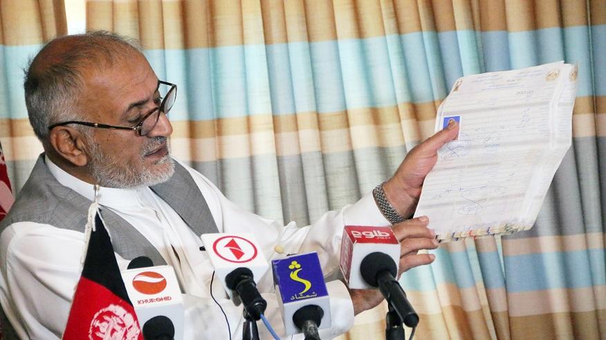 یاسینی: در ننگرهار بر تذکره های جعلی برچسب نصب می کنند