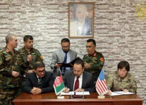 CSTC-A pledges over 54b afghanis to MoD