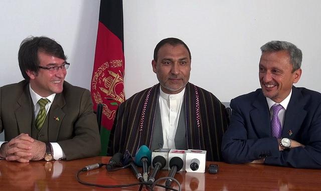 Press conference, Balkh
