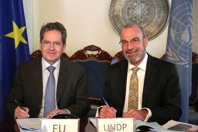 EU pledges €15.5m for upcoming election