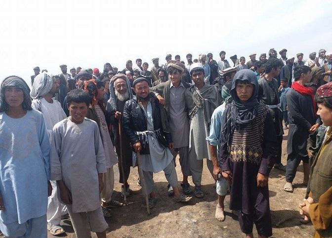 4 Takhar protesters injured in ANA forces firing
