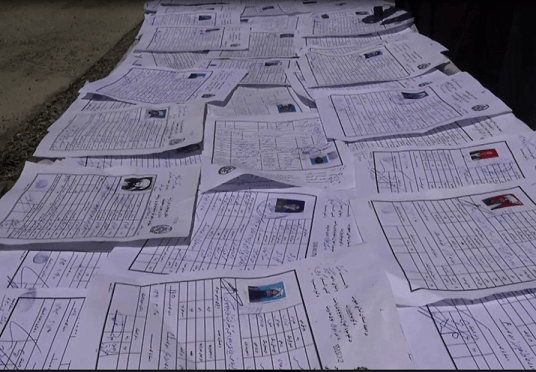 Khost women claim denied paper ID cards