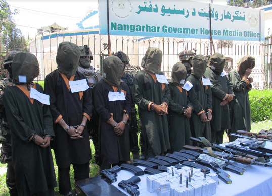 Daesh among 15 rebels held in Nangarhar
