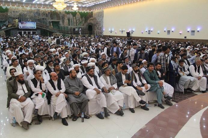 People of 9 provinces urge Taliban to shun violence