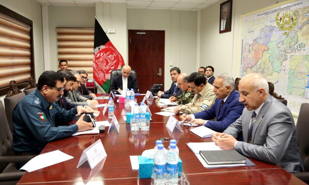 Enhance coordination, Ghani tells Farah officials