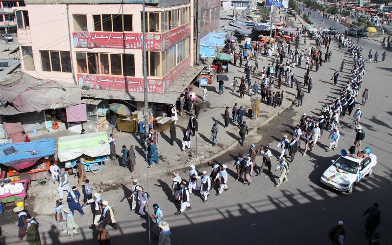 Peace activists, Kabul