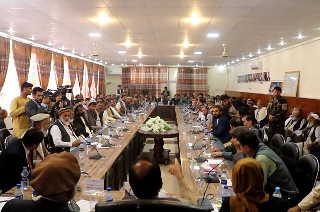 Officials meeting for security, Parwan