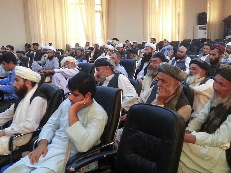 د بغلان لسګونه عالمانو او قومي مشرانو له  طالبانو د اوربند کولو غوښتنه وکړه