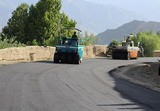 12-km road being asphalted in Baghlan
