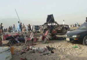 تعداد کشته شدگان انفجار در محفل استقبال از آتش بس در ننگرهار به ٣٦ تن رسید