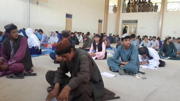 651 students sit university entrance test in Uruzgan