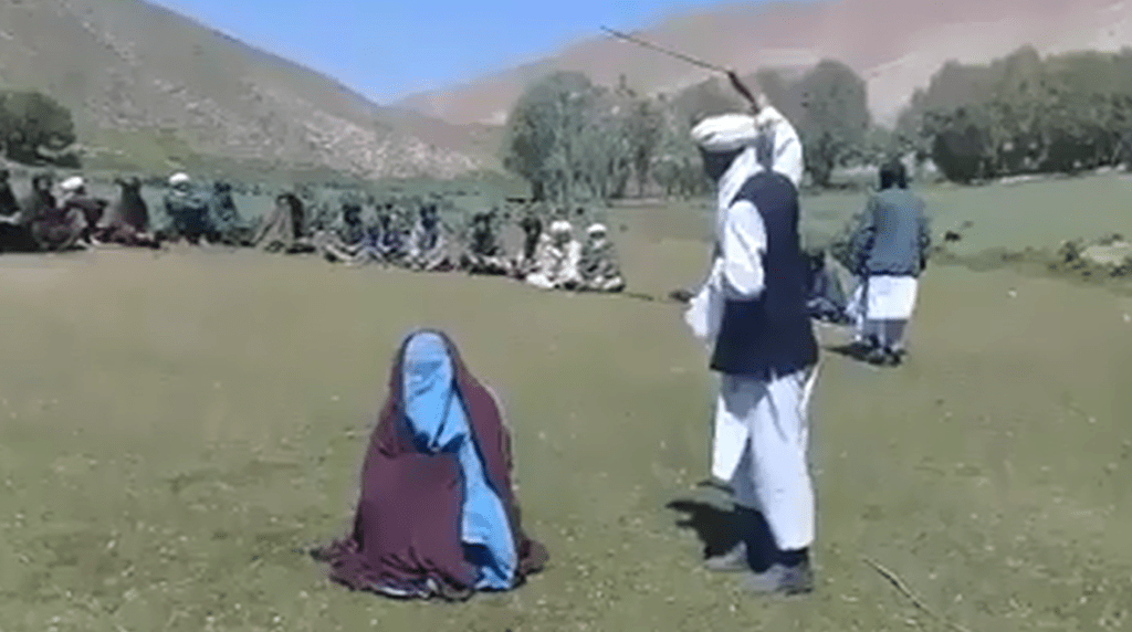 Taliban lash girl, man for elopement in Faryab
