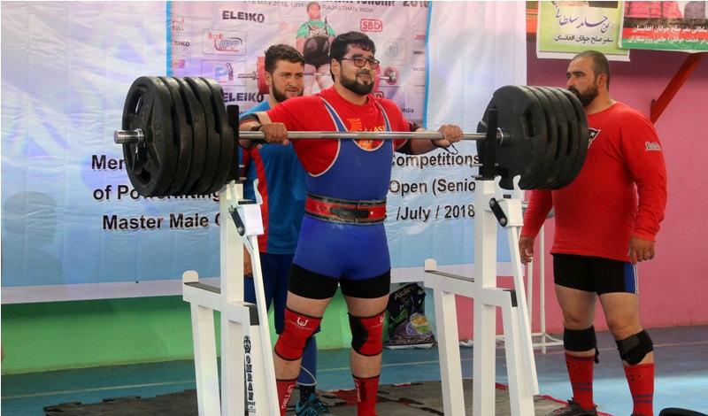 Powerlifting competition gets underway in Kabul