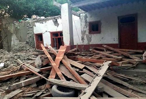 Daesh militants destroyed shelter, Nangarhar