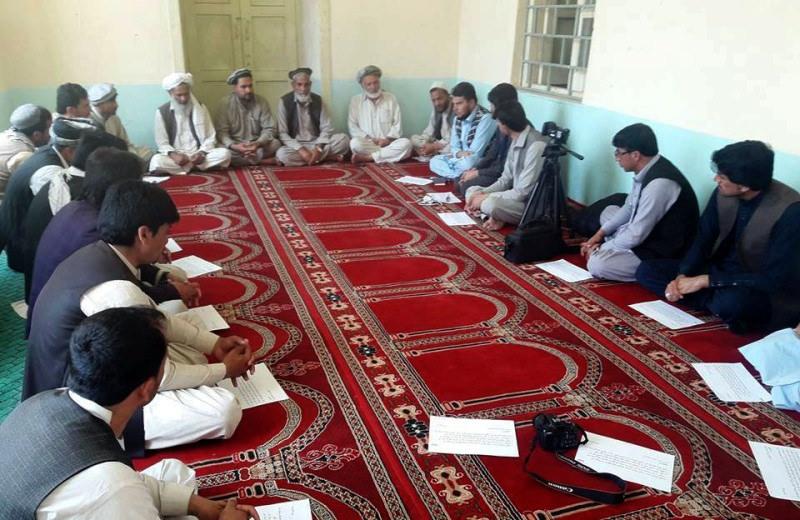 Helmand PPM members meet Paktia residents