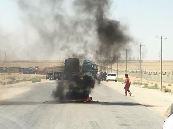 د جنبش پلويانو د حيرتان بندر او کابل – مزار لارې وتړلې