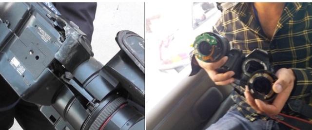 NDS forces beaten up journalists, smashed their cameras
