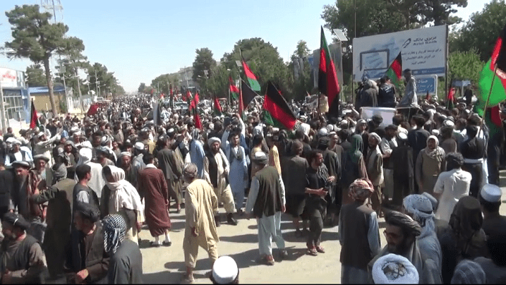 Protest in Faryab continues for 13th day