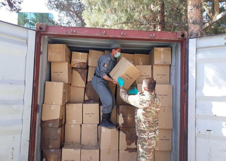 Herat police seize chemical worth $1.5m