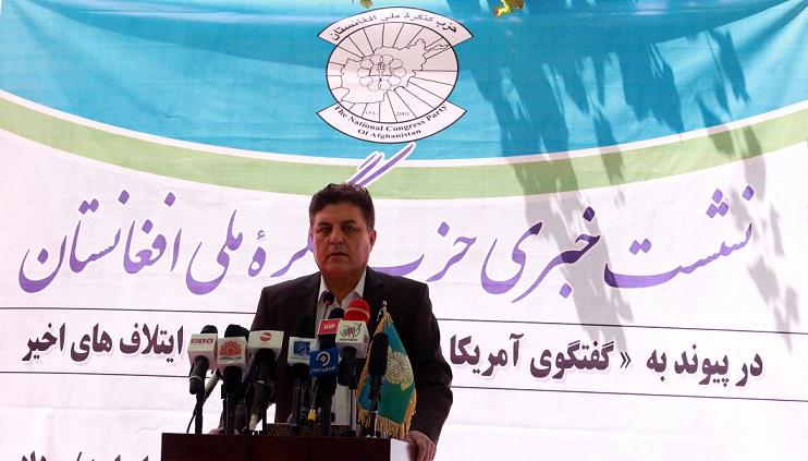 پدرام: ائتلاف بزرگ ملى افغانستان شکننده است و از آن برائت اعلام مى کنم