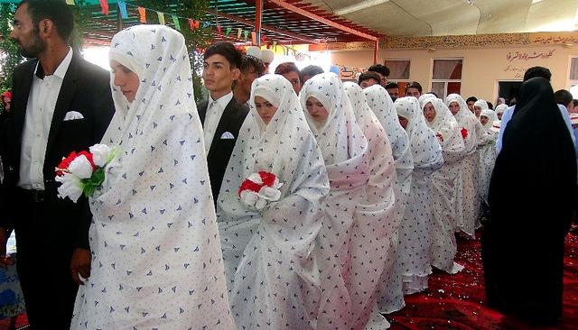 75 couples tie the knot at Balkh mass wedding ceremony