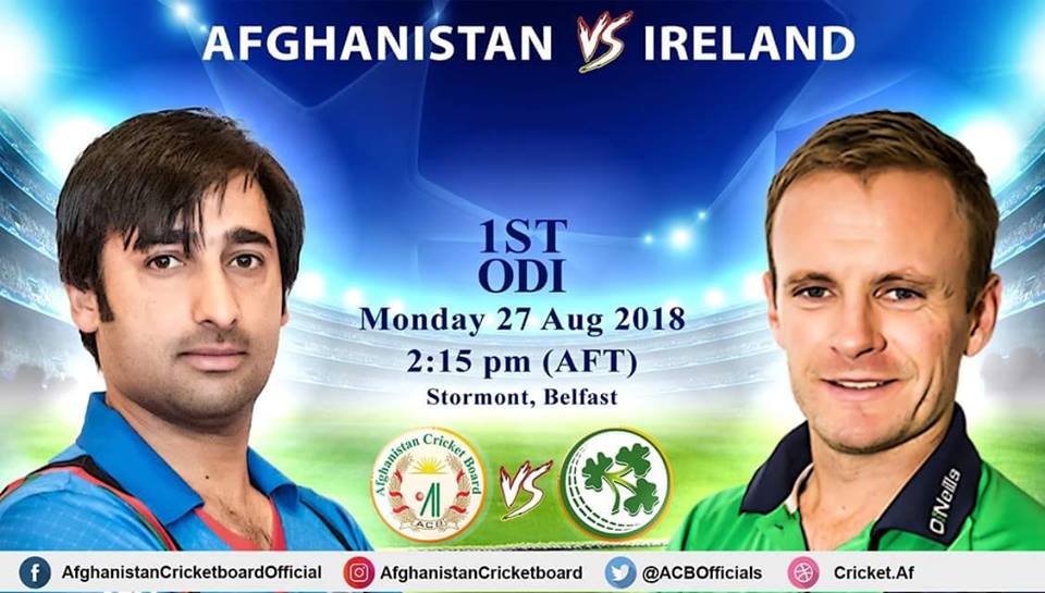 Afghanistan take on Ireland in opener of ODI series