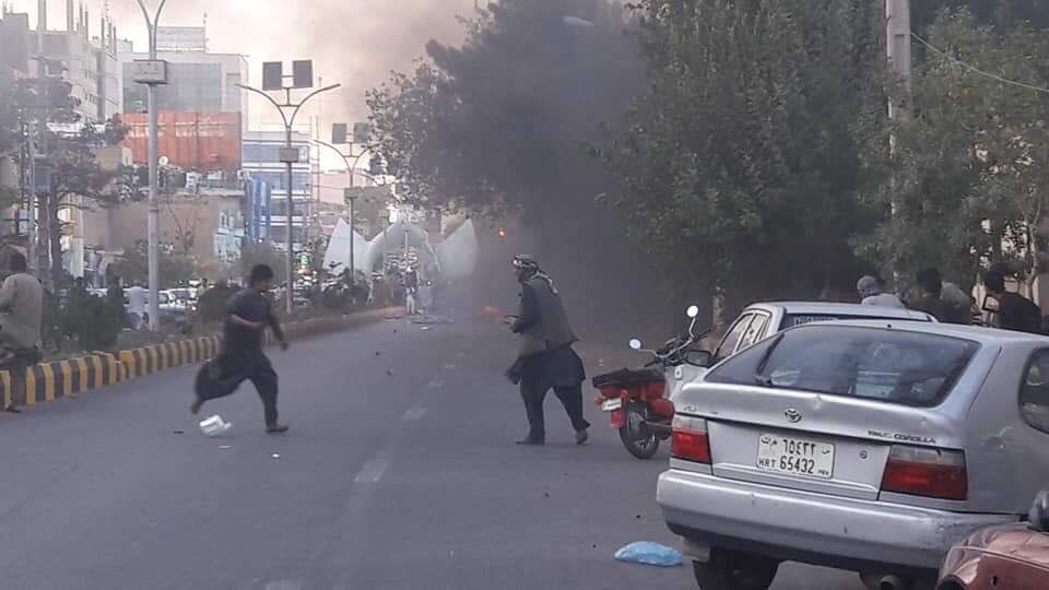انفجار در هرات ۹ تن را مجروح ساخت