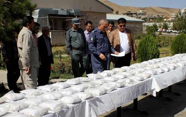 drugs captured in Kabul