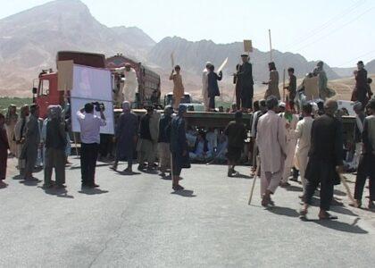 Disqualified candidate closes key road in Balkh