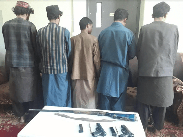 Cops among 31 crime suspects detained in Herat