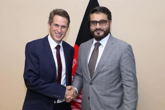 Williamson in Kabul vows to bolster Afghan forces