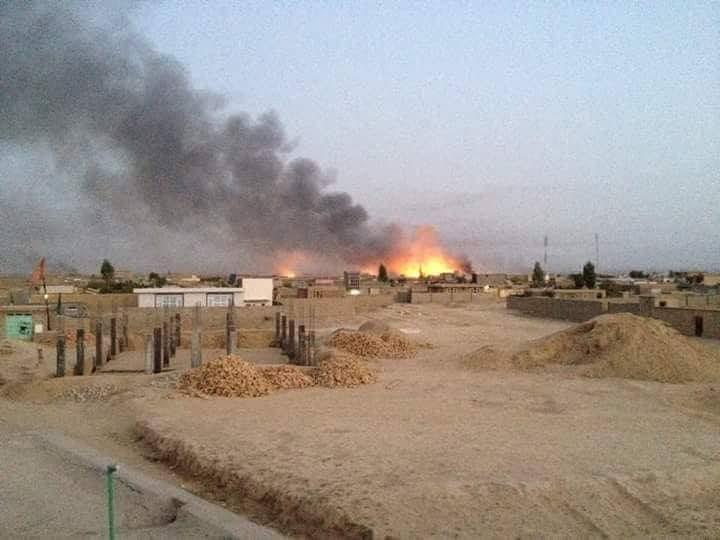 Taliban torch TV boosters during Ghazni attacks
