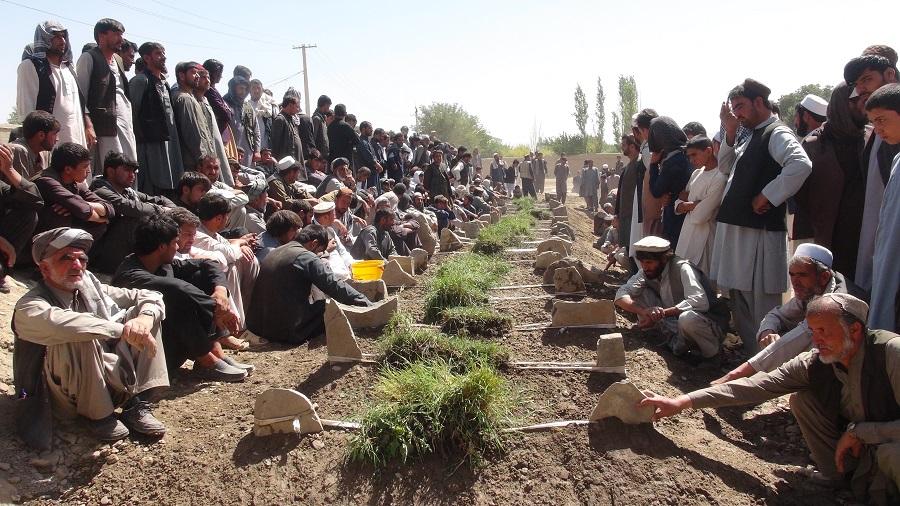 34 victims of Gardez mosque attack laid to rest