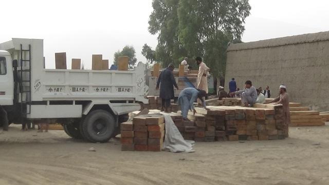 Timber worth millions of afghanis seized in Nangarhar